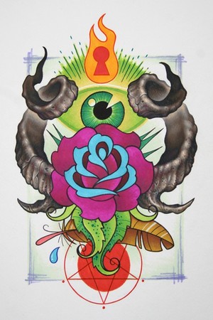 Tattoos - rose 3 - 42096